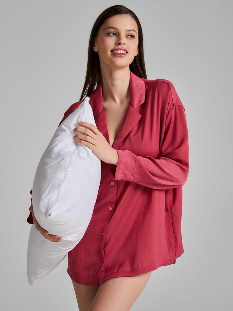 Платье-рубашка для дома