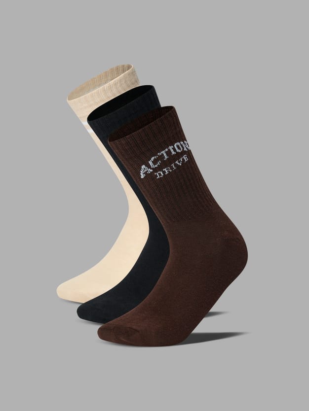 Носки - 3 пары с полосками