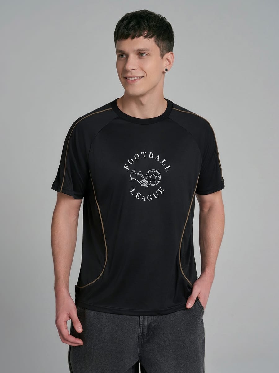 Футболка спортивная с принтом