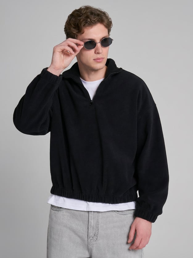 Свитшот флисовый с начесом