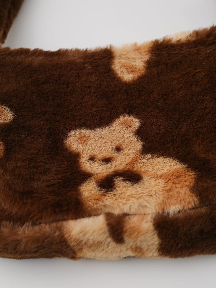 Плюшевая сумка с медведями