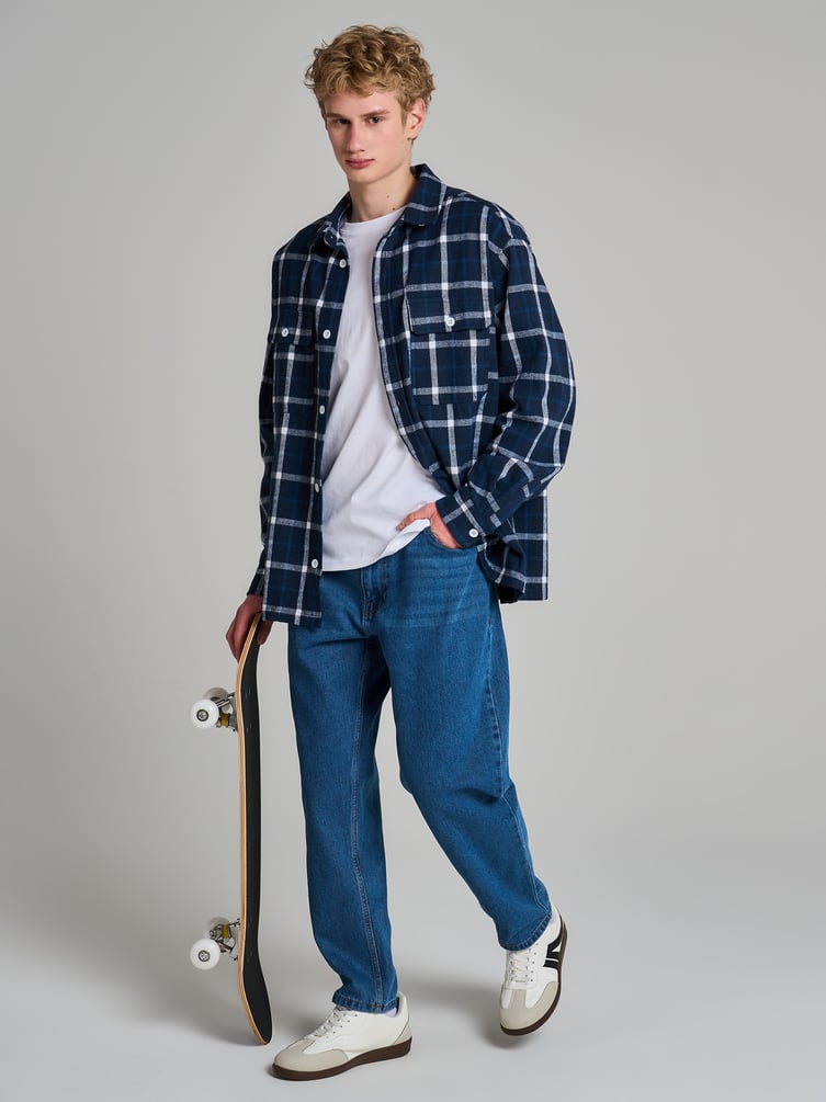 Джинсы зауженные Carrot