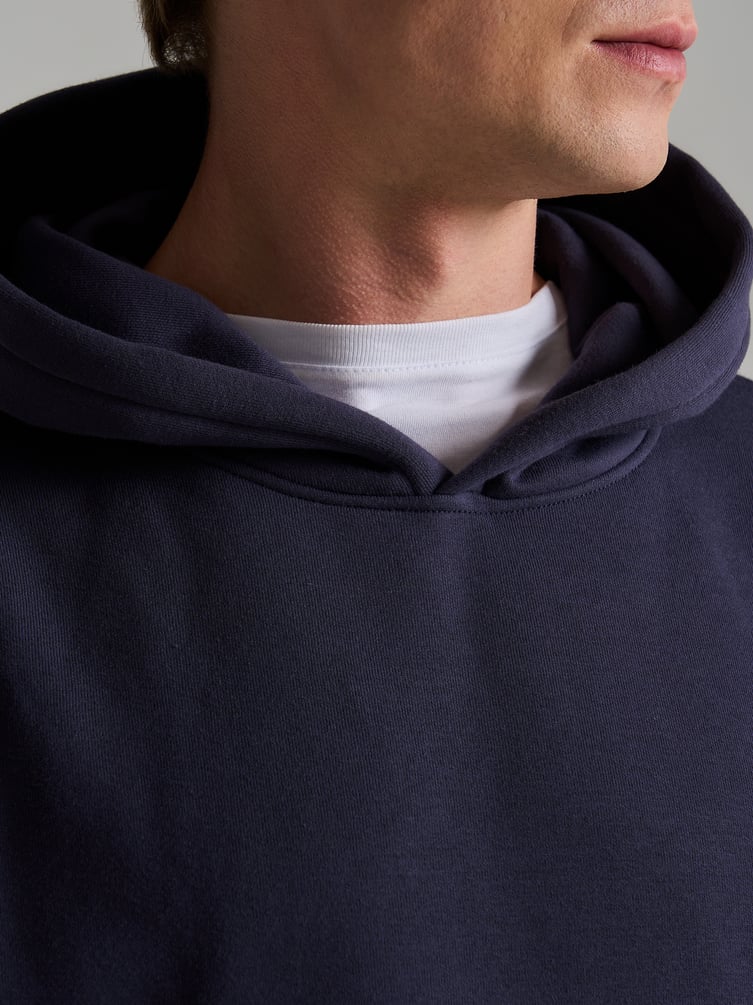 Худи оверсайз с капюшоном тёплое с начёсом