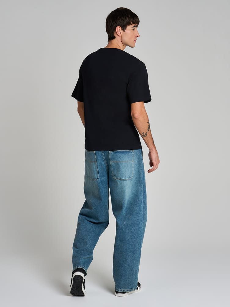 Футболка из хлопка с принтом