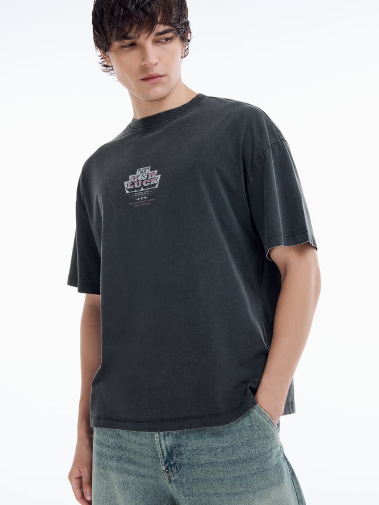 Футболка варенка с принтом