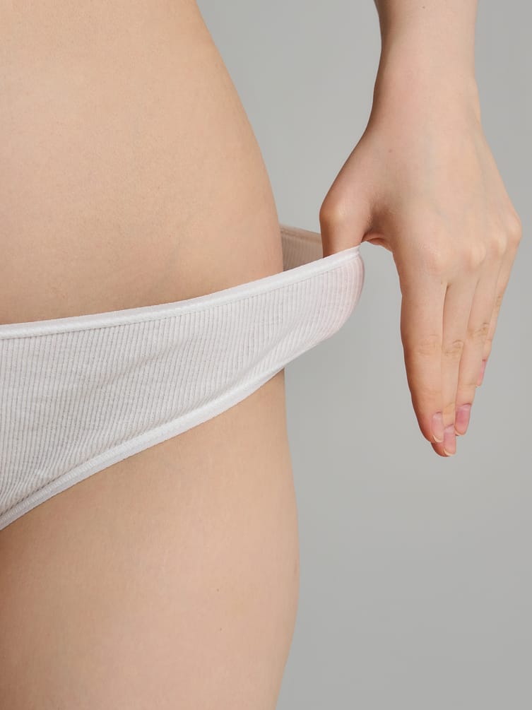 Трусы-слипы - 7 шт. в рубчик