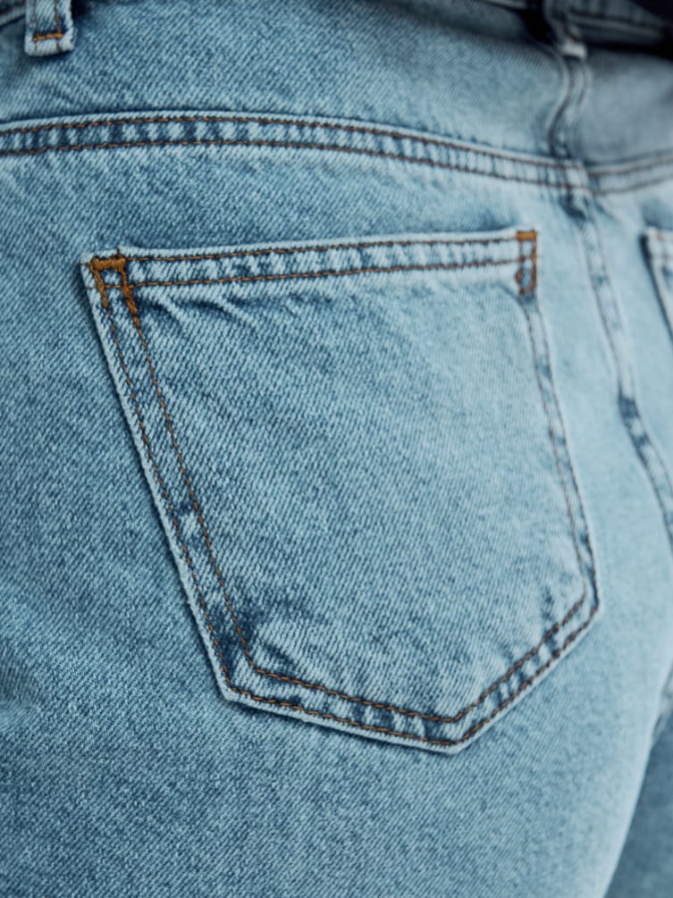 Джинсы Balloon зауженные с высокой талией