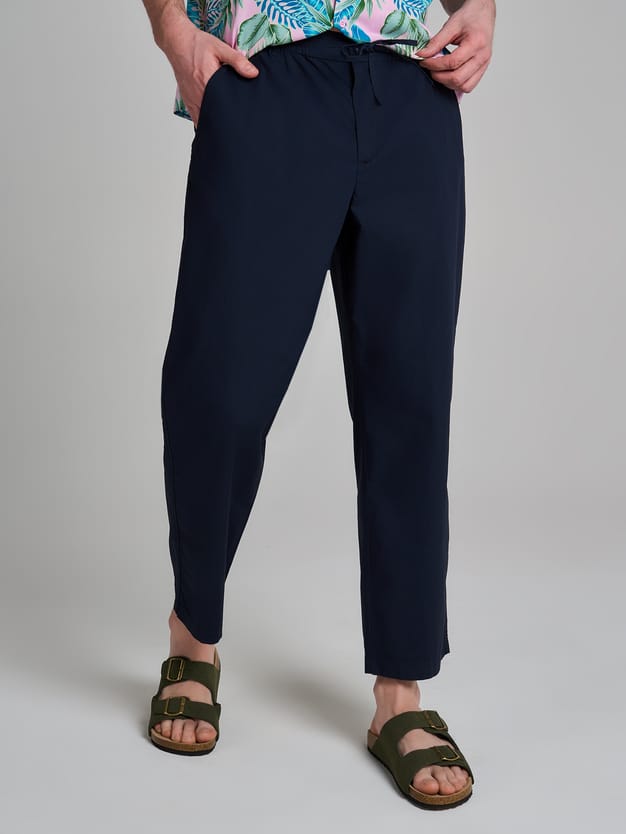 Брюки прямые летние