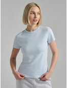 Плотная классическая футболка из хлопка