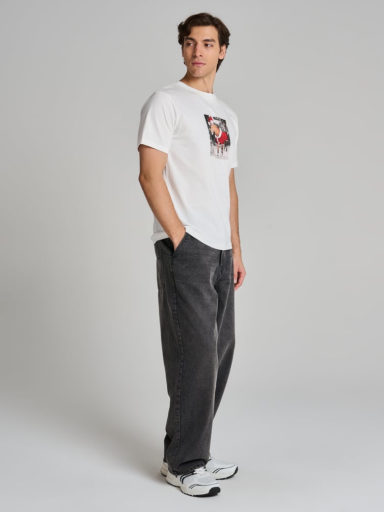 Футболка с новогодним принтом