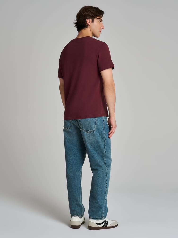 Футболка из хлопка с надписью