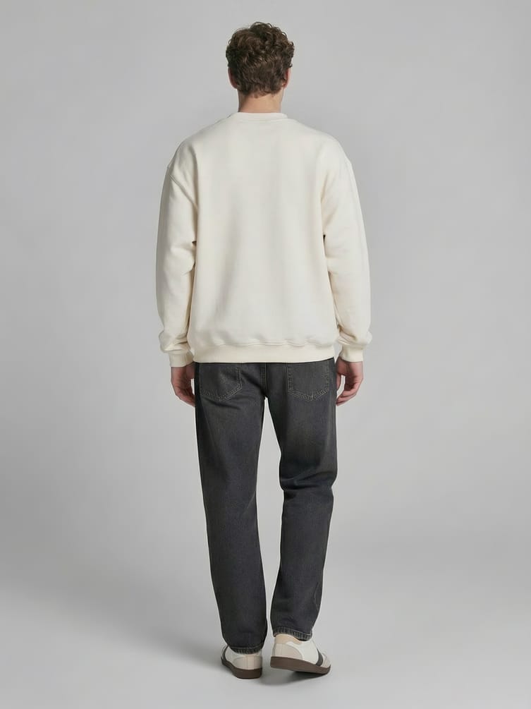 Свитшот свободный без начеса