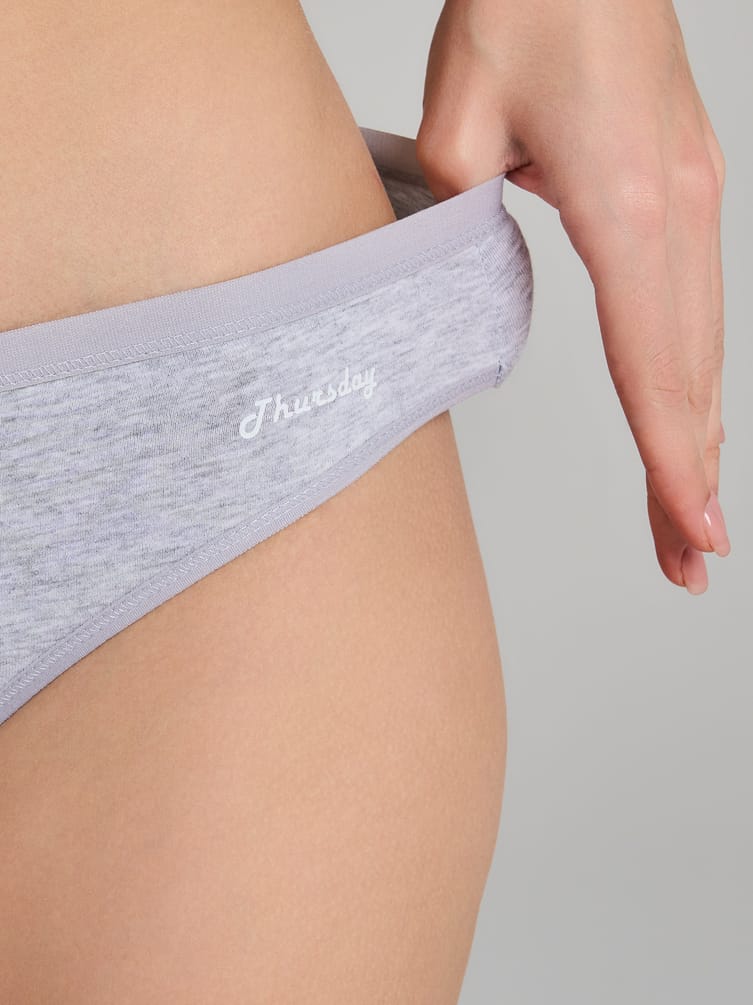 Трусы-слипы из хлопка - 7 шт. неделька