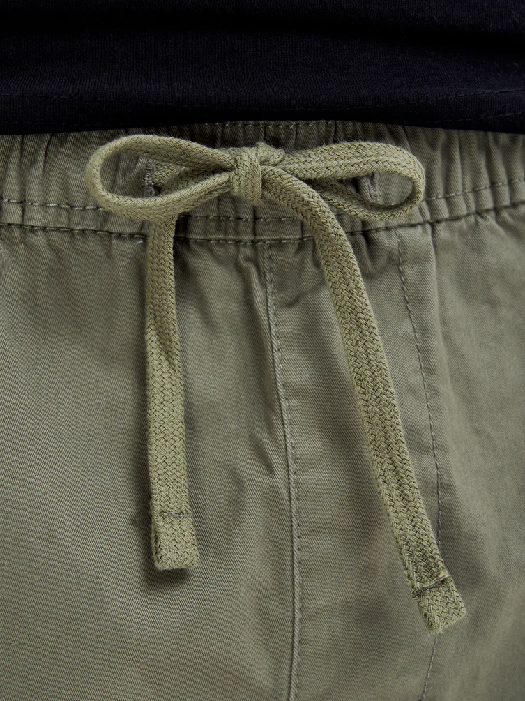 Брюки широкие из хлопка