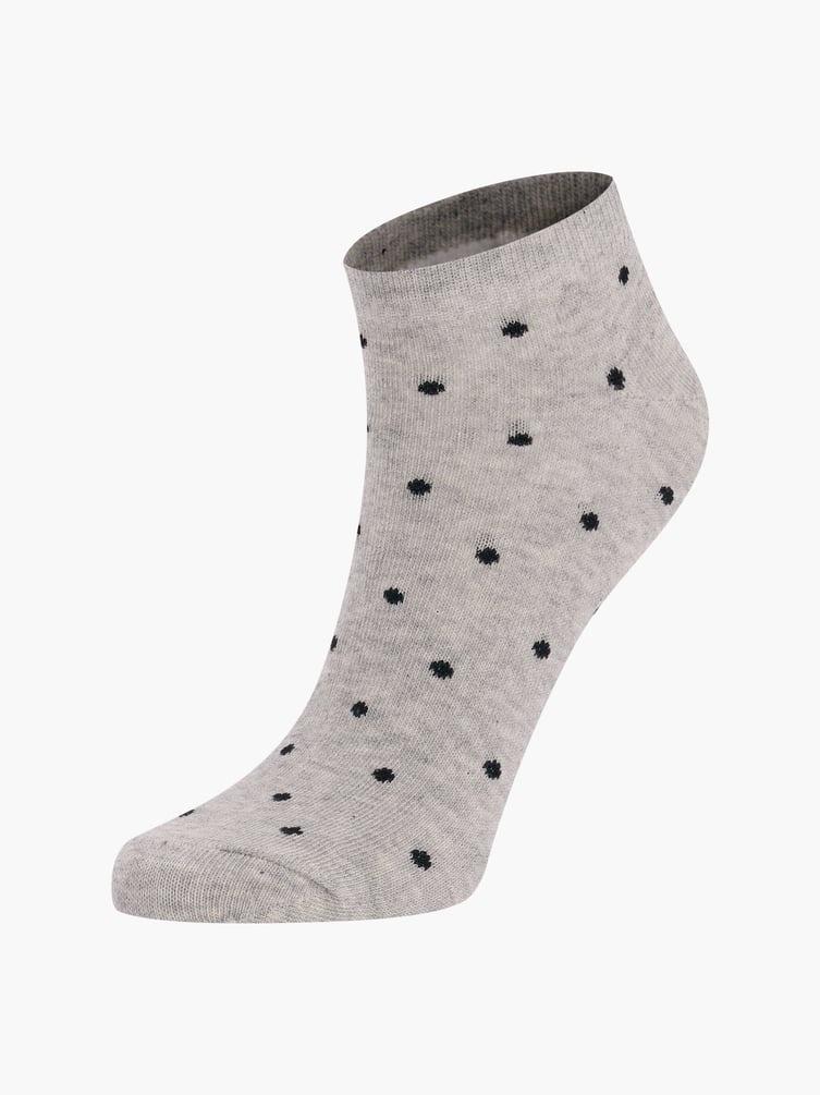 Носки - 3 пары короткие в горошек