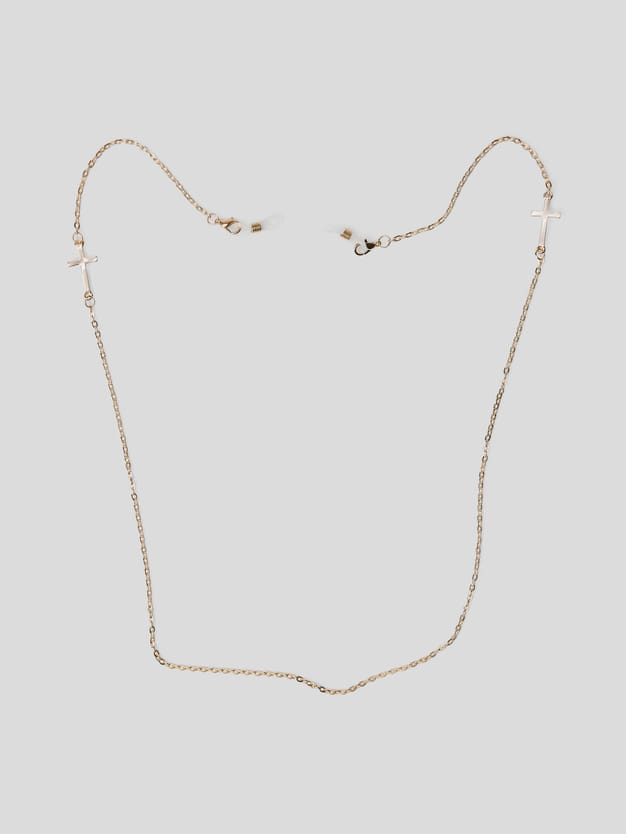 Цепочка для очков с крестами