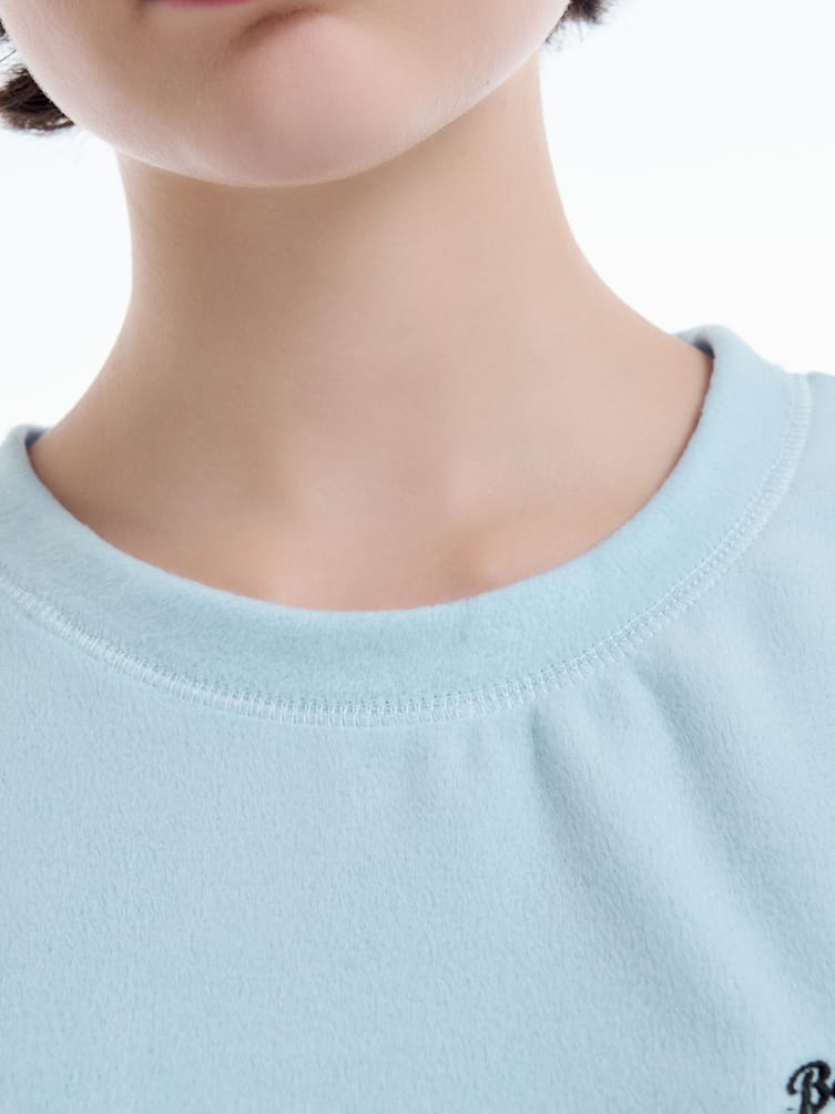 Плюшевая пижама с вышивкой плюшевого мишки