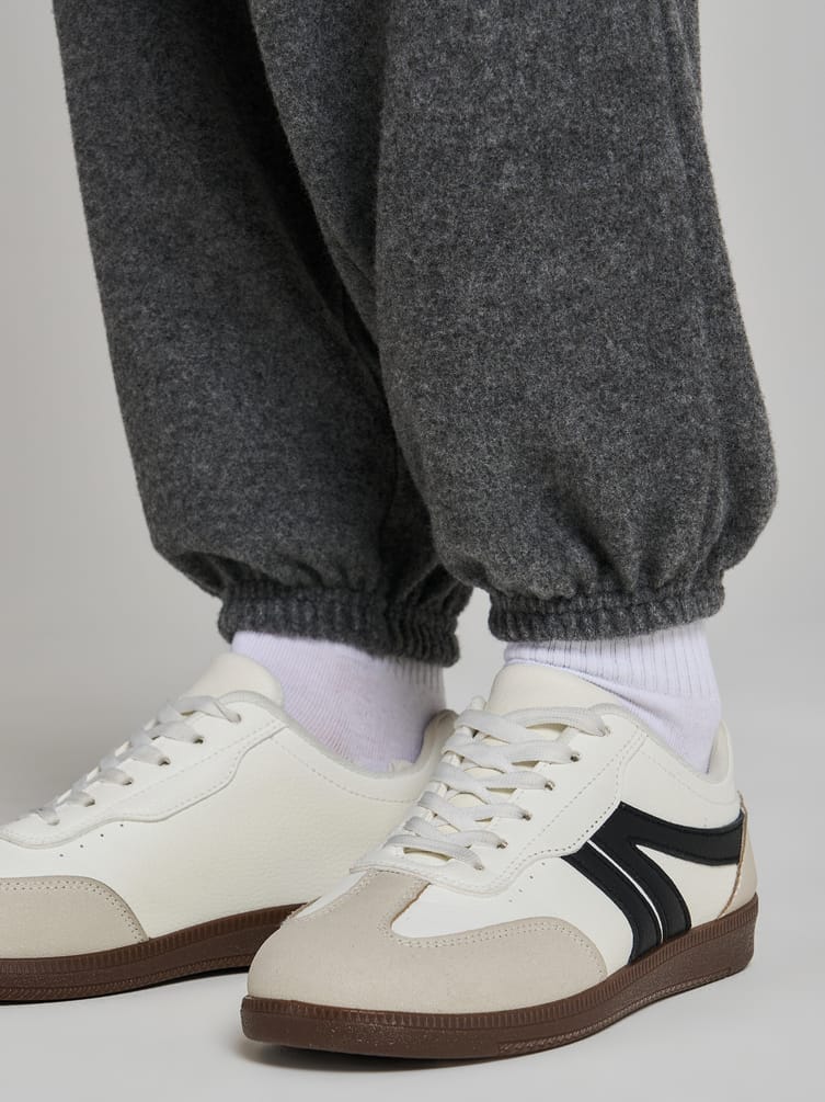 Брюки джоггеры трикотажные