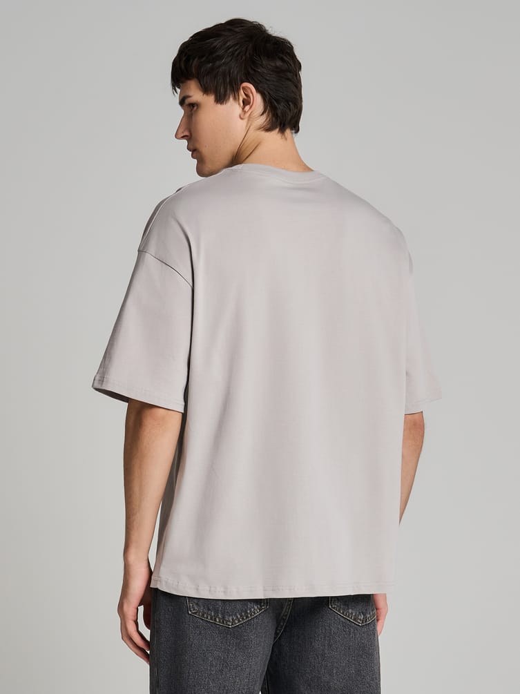 Футболка оверсайз с принтом Мосфильм