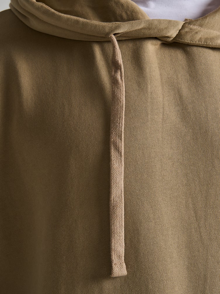 Худи варенка с надписью и начесом