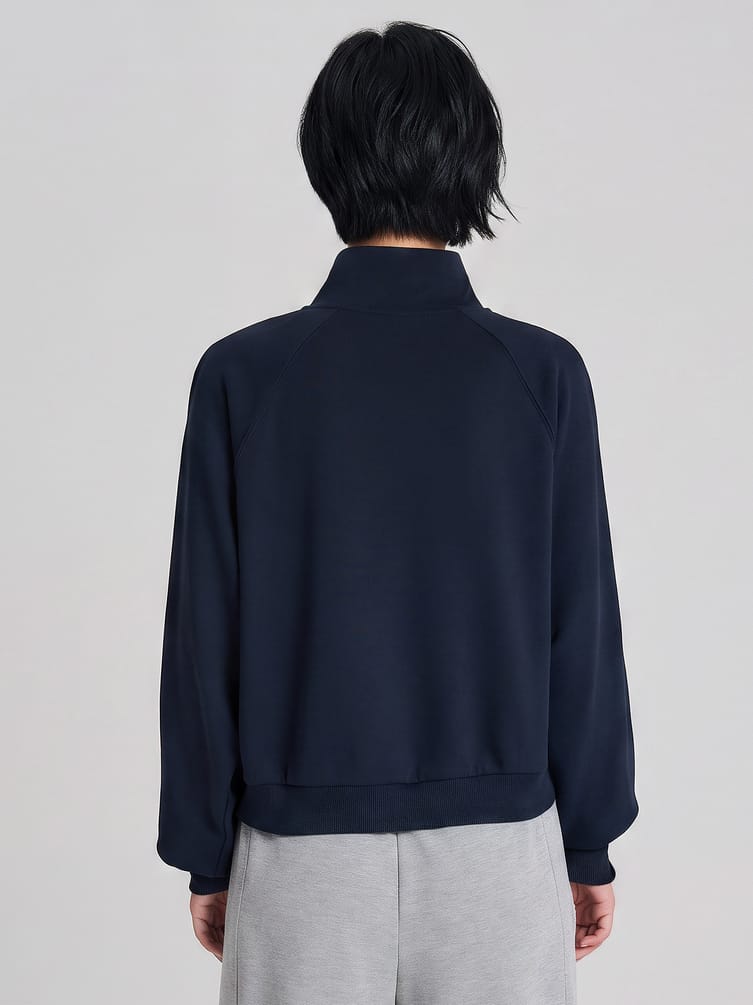 Толстовка Half Zip с высоким горлом