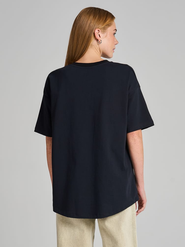 Футболка оверсайз с надписью Пятница 13