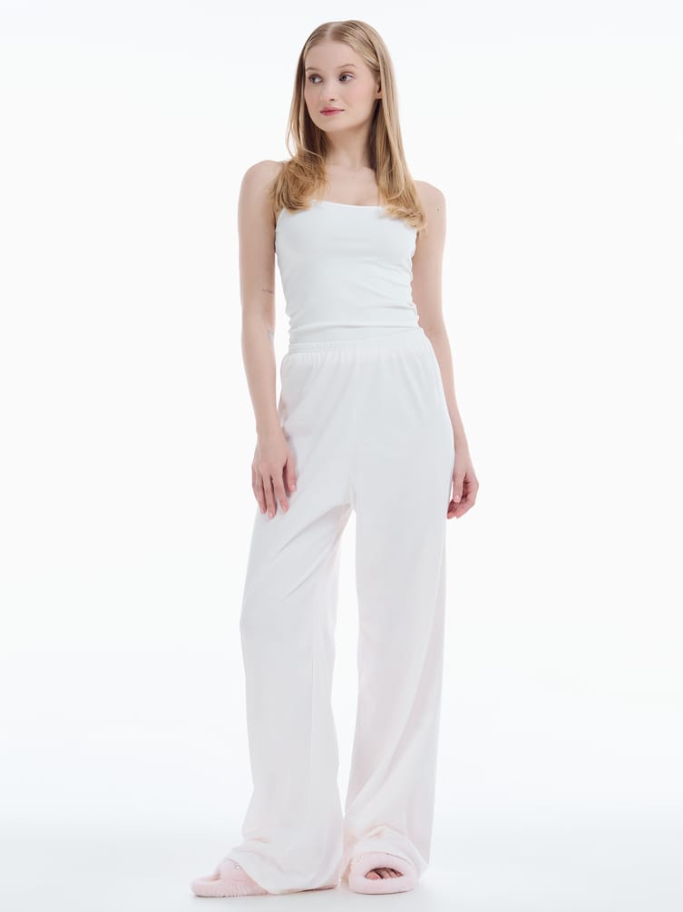 Домашние брюки из хлопка