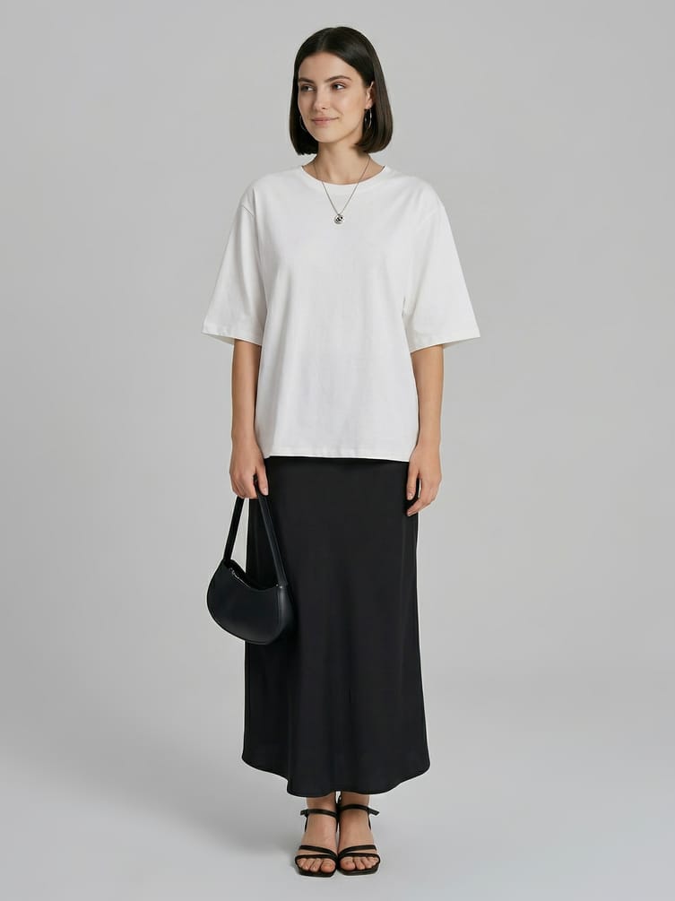 Футболка оверсайз из хлопка