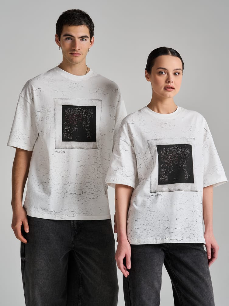 Футболка с принтом картин Третьяковской галереи