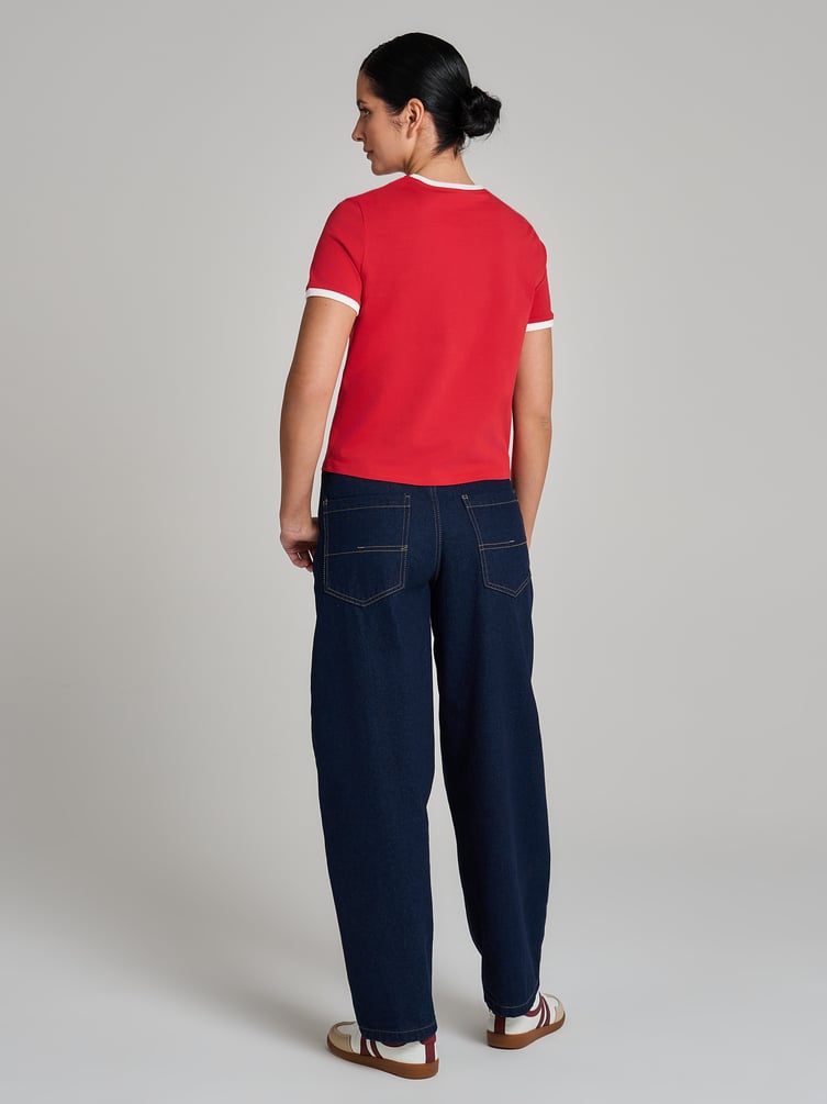 Облегающая футболка с надписью