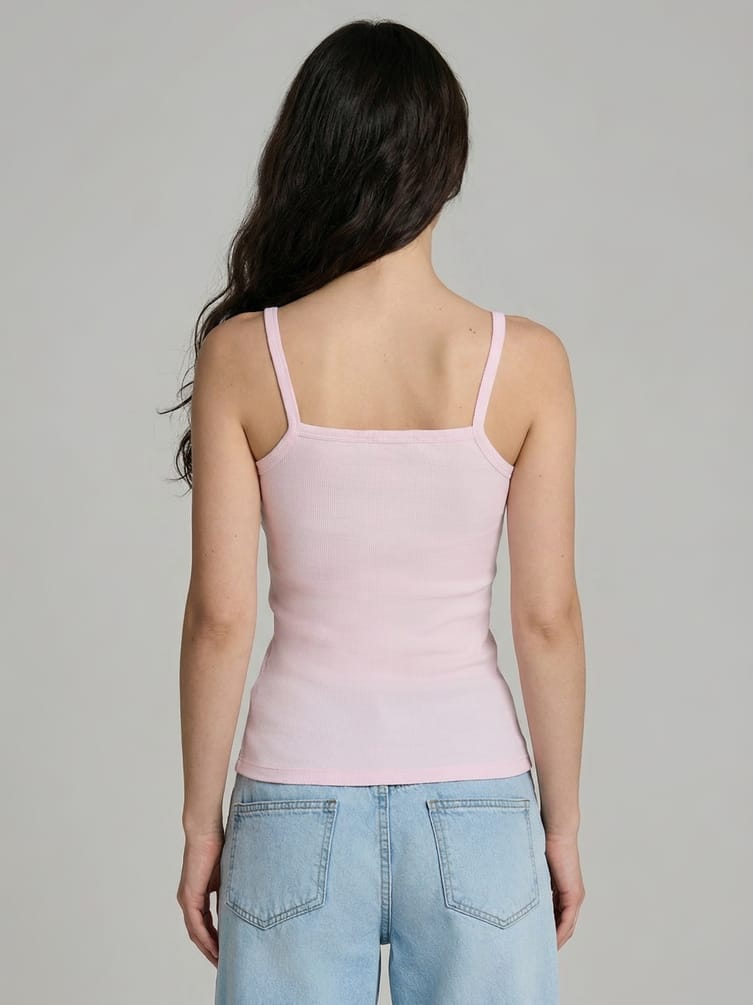 Майка в рубчик с бантиками