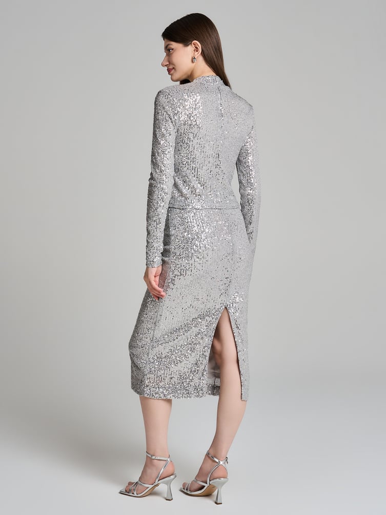 Блузка вечерняя с пайетками