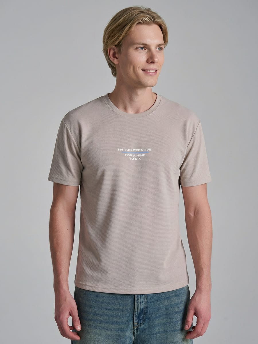 Футболка трикотажная с надписью