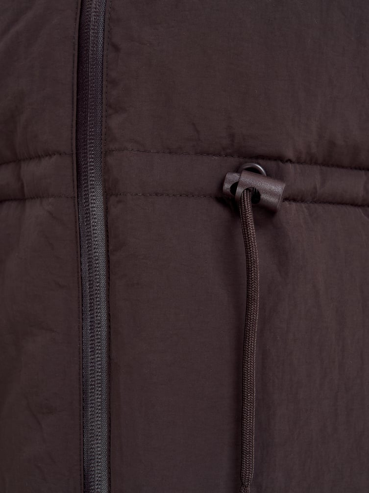 Куртка удлиненная стеганая женская