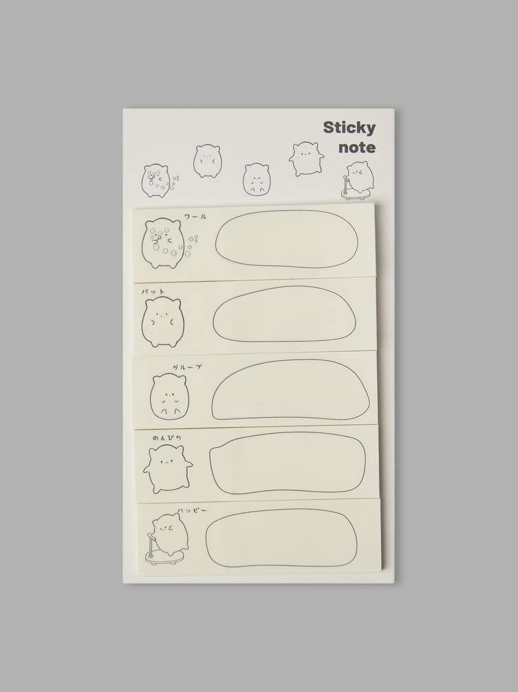 Стикеры для заметок - 100 л. Хомяки