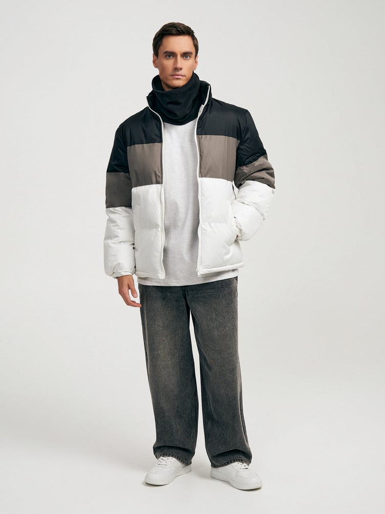 Флисовый шарф снуд