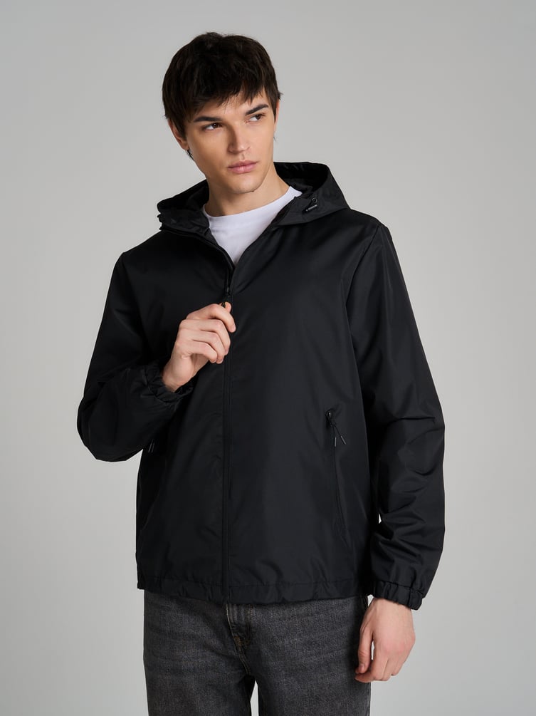 Ветровка весенняя с капюшоном