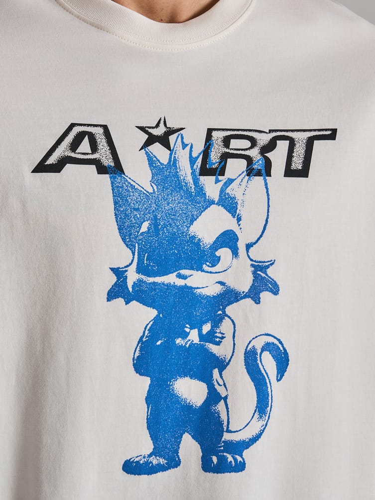 Лонгслив хлопковый с принтом