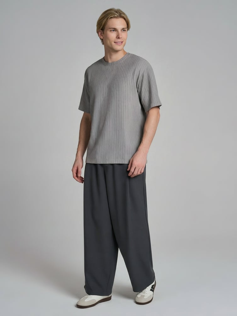 Футболка летняя из жатой ткани