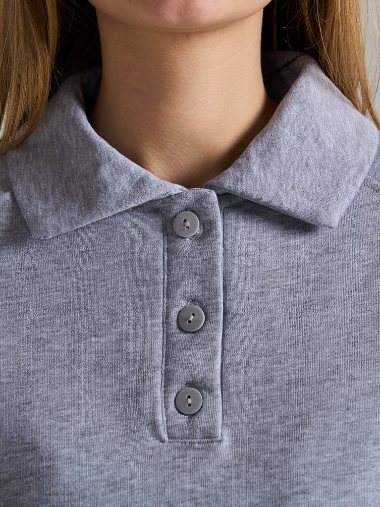 Свитшот-поло деловой