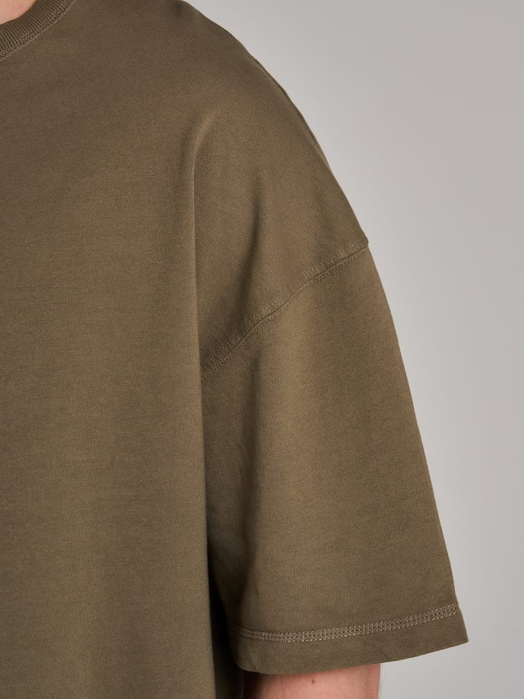 Футболка из хлопка с вареным эффектом