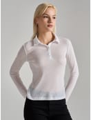 Рубашка поло с длинным рукавом