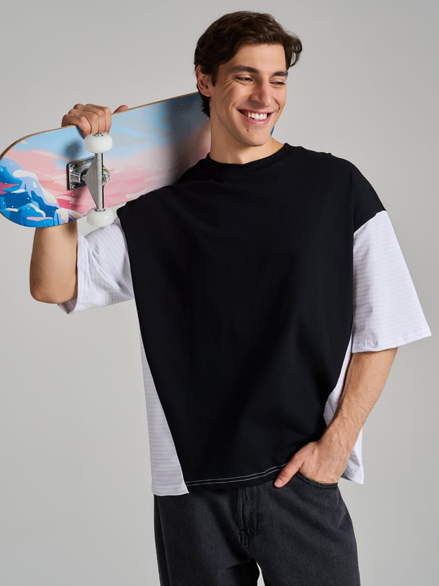 Футболка плотная оверсайз