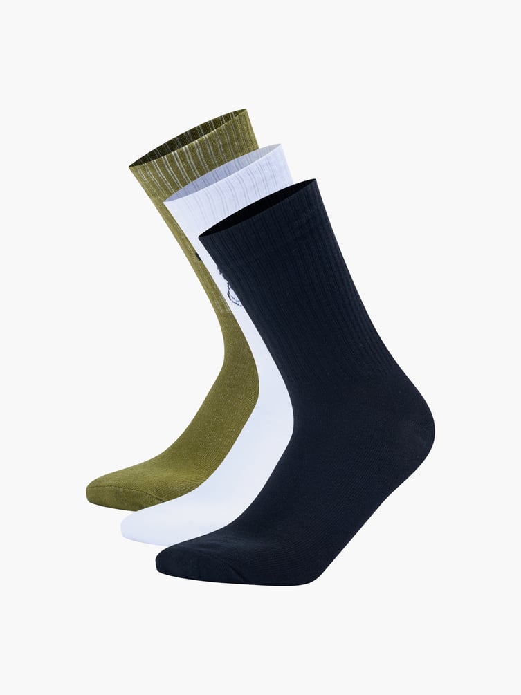 Носки - 3 пары с принтом медведя