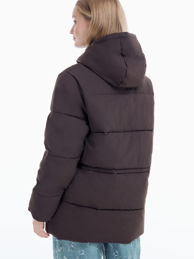 Куртка удлиненная стеганая женская