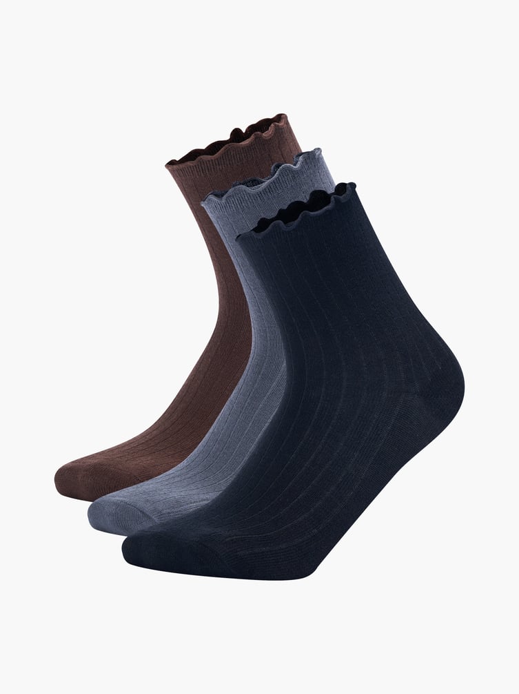 Носки - 3 пары с рюшами