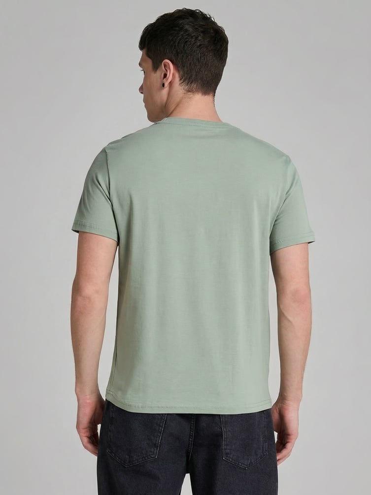 Плотная базовая классическая футболка