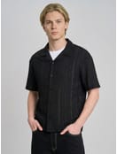 Рубашка с коротким рукавом и вышивкой шитьем