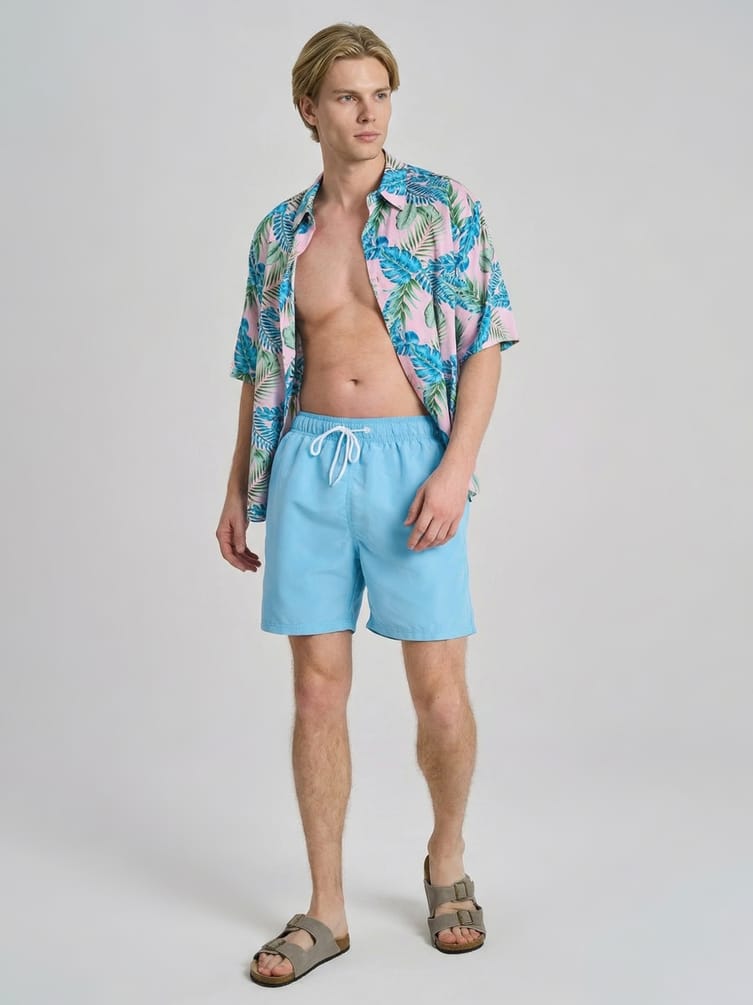 Шорты плавательные бордшорты