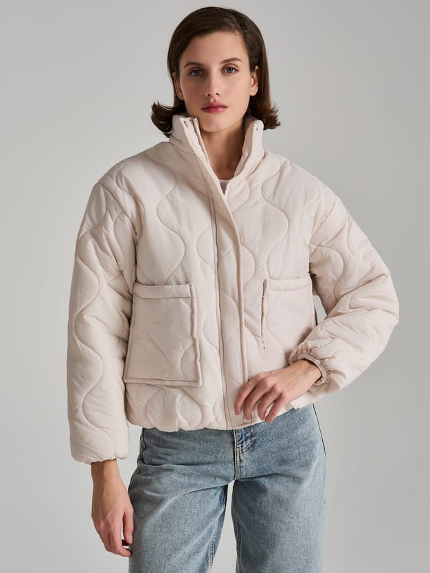Куртка стеганая на синтепоне